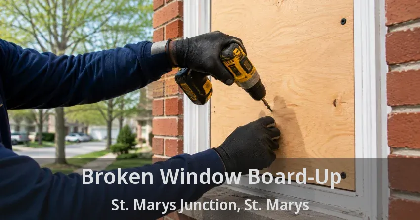 Broken Window Board-Up St. Marys Junction, St. Marys - ON