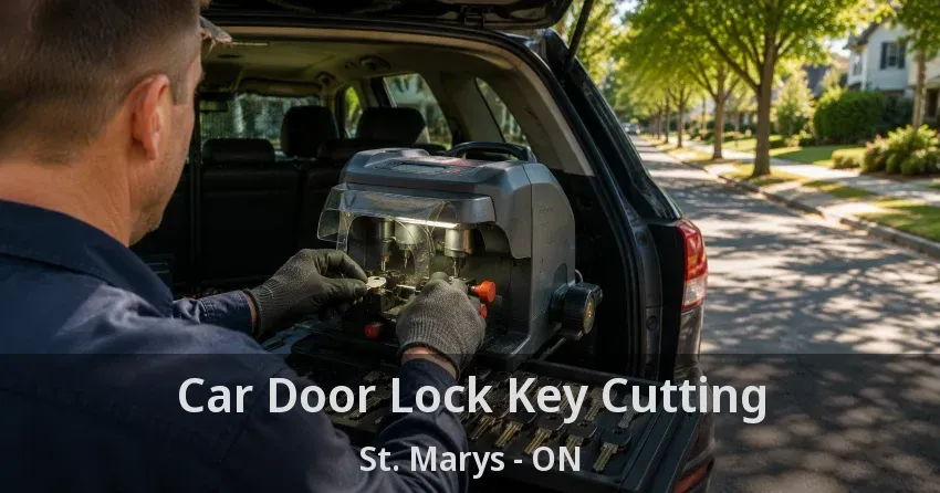 Car Door Lock Key Cutting St. Marys - ON