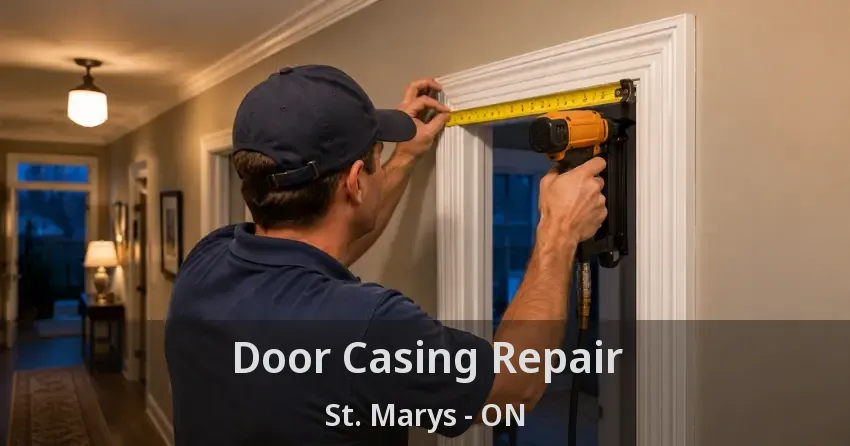 Door Casing Repair St. Marys - ON