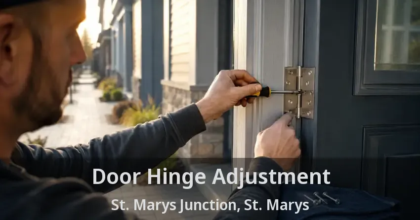 Door Hinge Adjustment St. Marys Junction, St. Marys - ON
