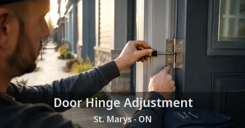 Door Hinge Adjustment St. Marys - ON