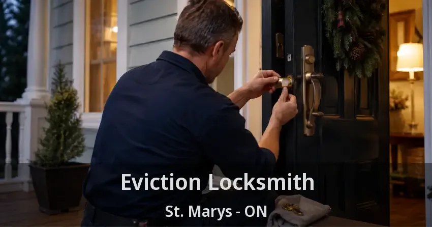 Eviction Locksmith St. Marys - ON