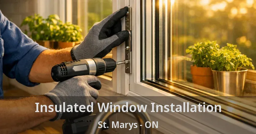 Insulated Window Installation St. Marys - ON