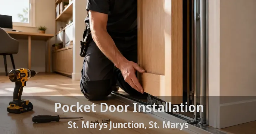 Pocket Door Installation St. Marys Junction, St. Marys - ON