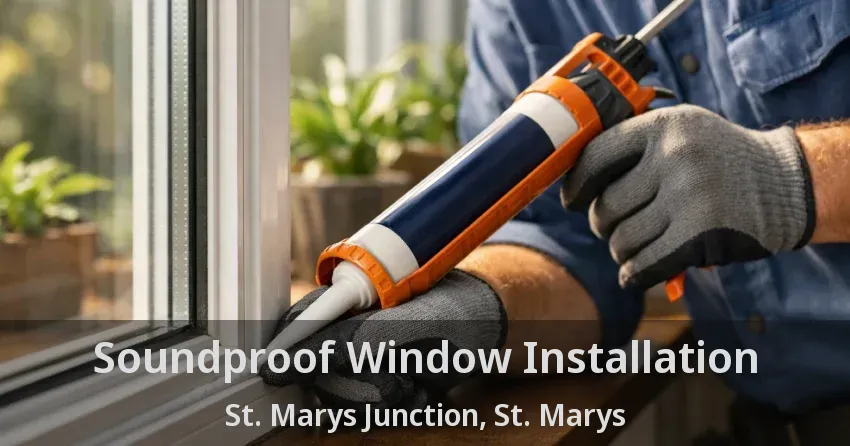 Soundproof Window Installation St. Marys Junction, St. Marys - ON