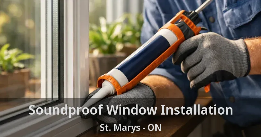 Soundproof Window Installation St. Marys - ON