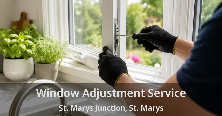 Window Adjustment Service St. Marys Junction, St. Marys - ON