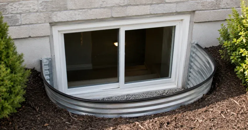 new casement kitchen window installed above sink in St. Marys