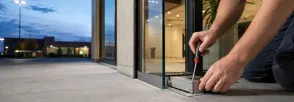 Commercial Glass Doors Lind, St. Marys