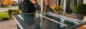 Custom Cut Glass Lind, St. Marys