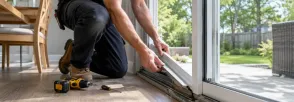 Patio Door Rail Repair Lind, St. Marys