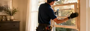 Wood Window Installation Lind, St. Marys